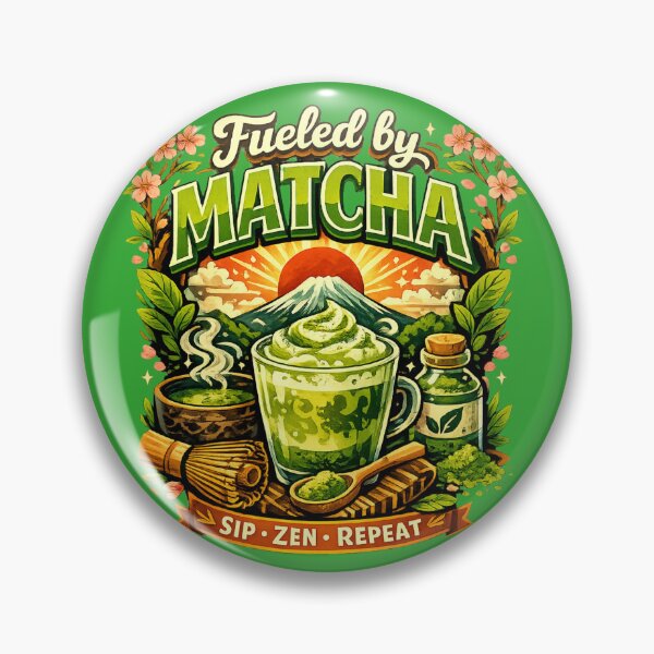 Item preview, Fueled by Matcha – Matcha Lover Japanese Tea Design designed and sold by shellymope.