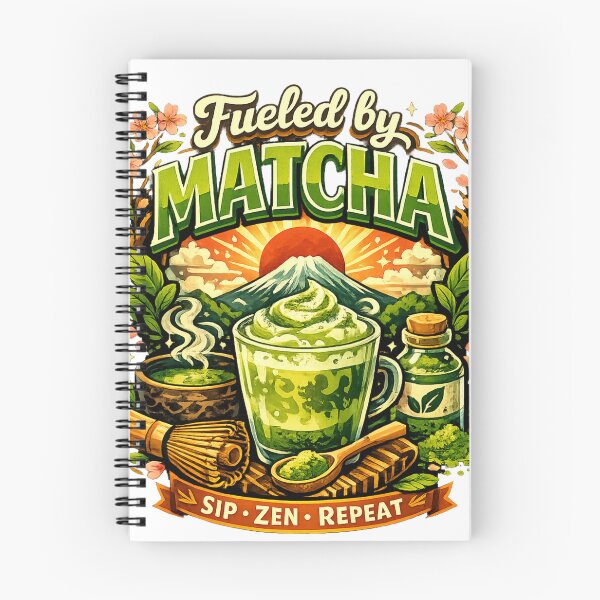 Item preview, Fueled by Matcha – Matcha Lover Japanese Tea Design designed and sold by shellymope.