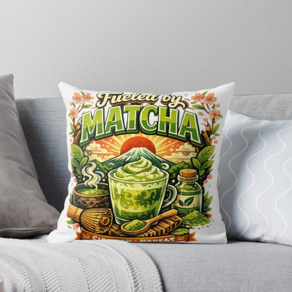 Item preview, Fueled by Matcha – Matcha Lover Japanese Tea Design designed and sold by shellymope.