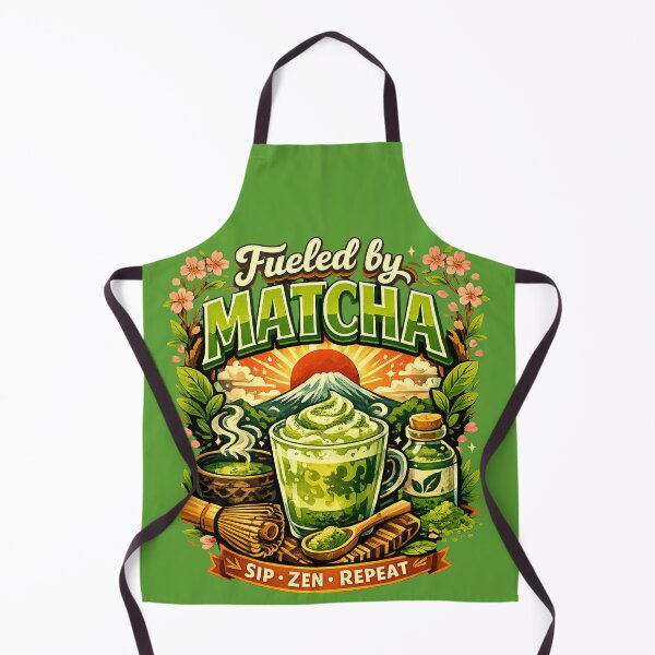 Item preview, Fueled by Matcha – Matcha Lover Japanese Tea Design designed and sold by shellymope.