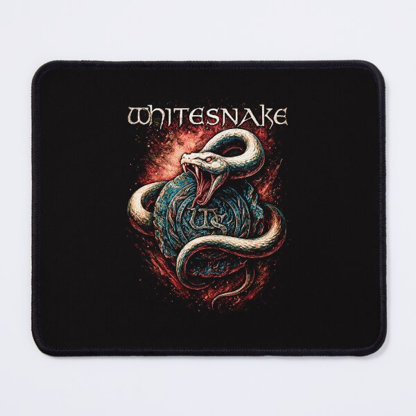 Item preview, Whitesnake 1987 Crest White Serpent Hard Rock Artwork designed and sold by interdesigner.