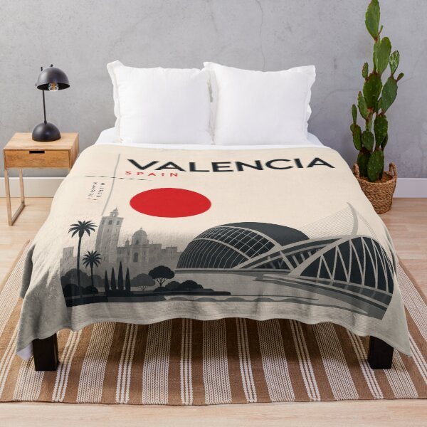 Item preview, Valencia swiss style poster designed and sold by CMYKStudio.