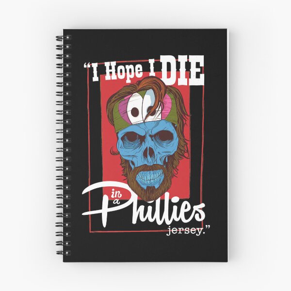 Item preview, Hope I Die Philly Baseball Zombie Fan designed and sold by Loopdrawings.