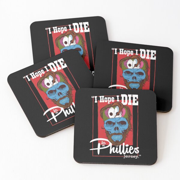 Item preview, Hope I Die Philly Baseball Zombie Fan designed and sold by Loopdrawings.