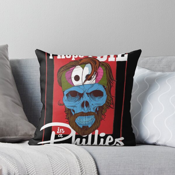 Item preview, Hope I Die Philly Baseball Zombie Fan designed and sold by Loopdrawings.