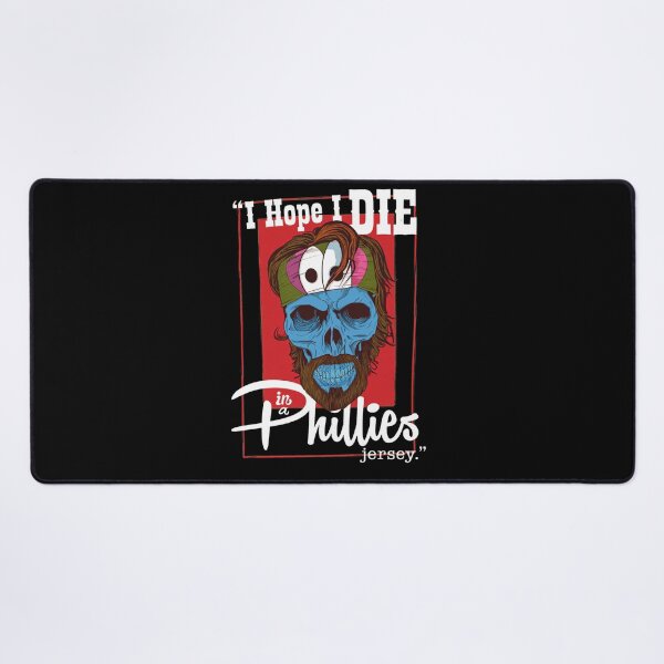 Item preview, Hope I Die Philly Baseball Zombie Fan designed and sold by Loopdrawings.
