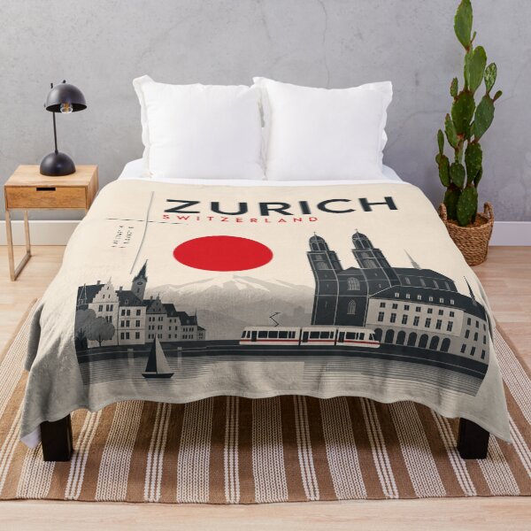 Item preview, Zurich swiss style poster designed and sold by CMYKStudio.