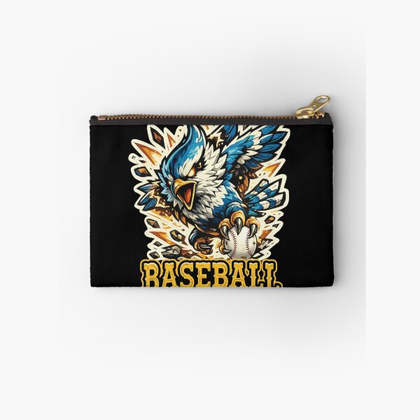 Item preview, Fierce Blue Bird Baseball Mascot Illustration designed and sold by Loopdrawings.