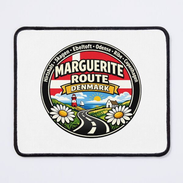 Item preview, Marguerite Route Denmark Scenic Driving Badge designed and sold by jeshands.