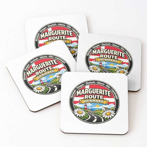 Item preview, Marguerite Route Denmark Scenic Driving Badge designed and sold by jeshands.