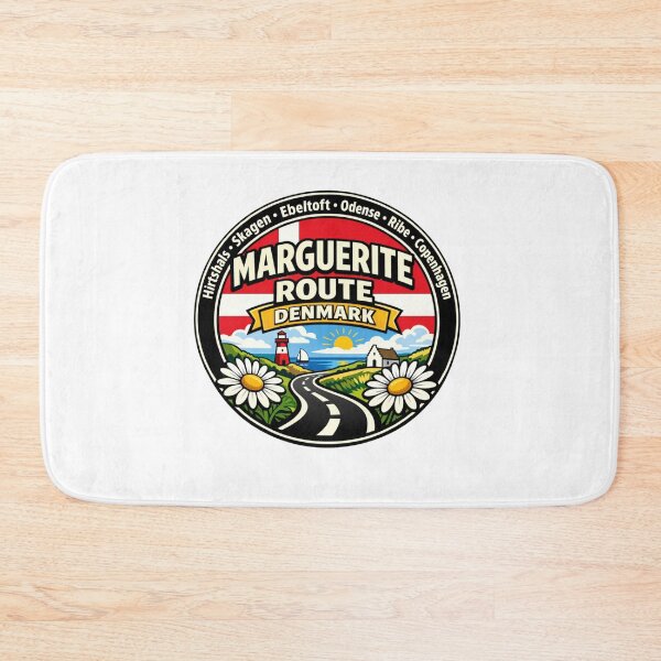 Item preview, Marguerite Route Denmark Scenic Driving Badge designed and sold by jeshands.