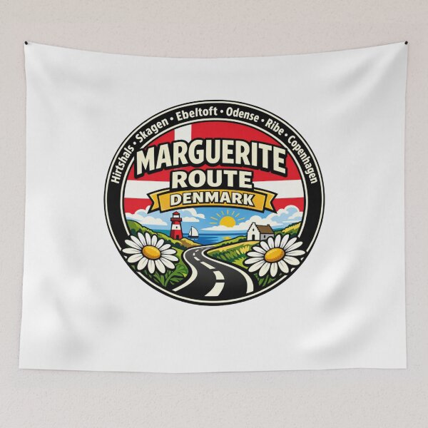 Item preview, Marguerite Route Denmark Scenic Driving Badge designed and sold by jeshands.