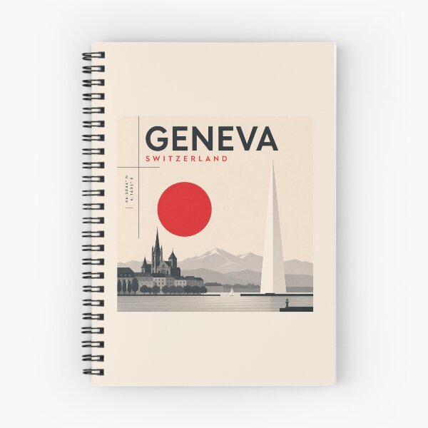Item preview,  Geneva swiss style poster designed and sold by CMYKStudio.