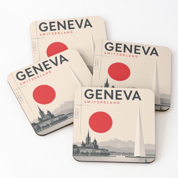 Item preview,  Geneva swiss style poster designed and sold by CMYKStudio.