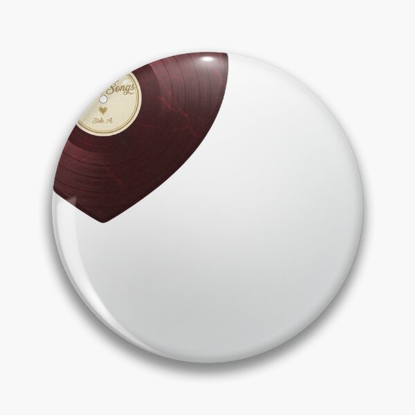 Item preview,  Whimsy vintage red heart vinyl record designed and sold by ellmoswrld.