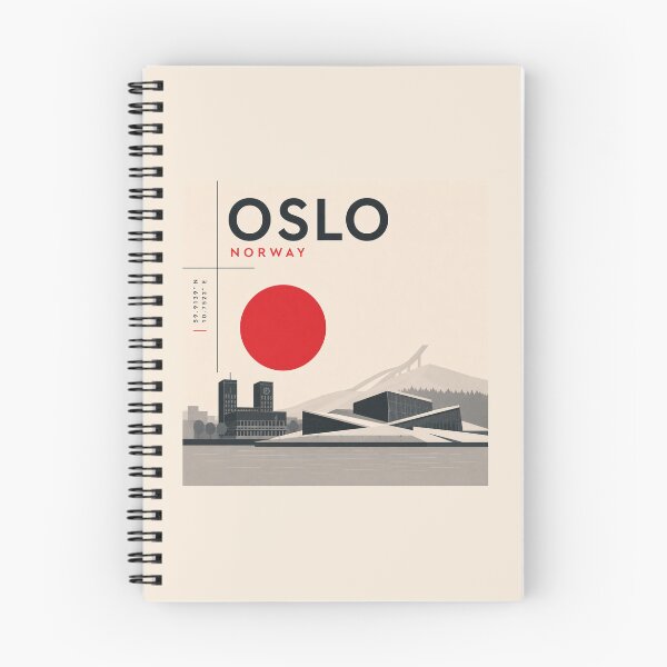 Item preview, Oslo swiss style poster designed and sold by CMYKStudio.