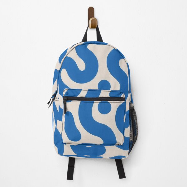 Item preview, Cobalt Blue Squiggles & Dots - Groovy Doodle Art designed and sold by Billy Morfo™.