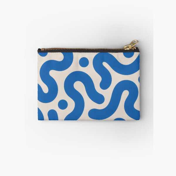 Item preview, Cobalt Blue Squiggles & Dots - Groovy Doodle Art designed and sold by Billy Morfo™.