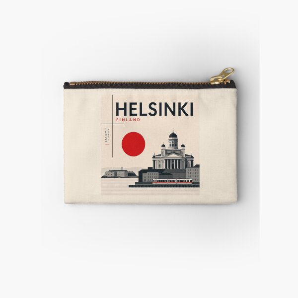 Item preview, Helsinki swiss style poster designed and sold by CMYKStudio.