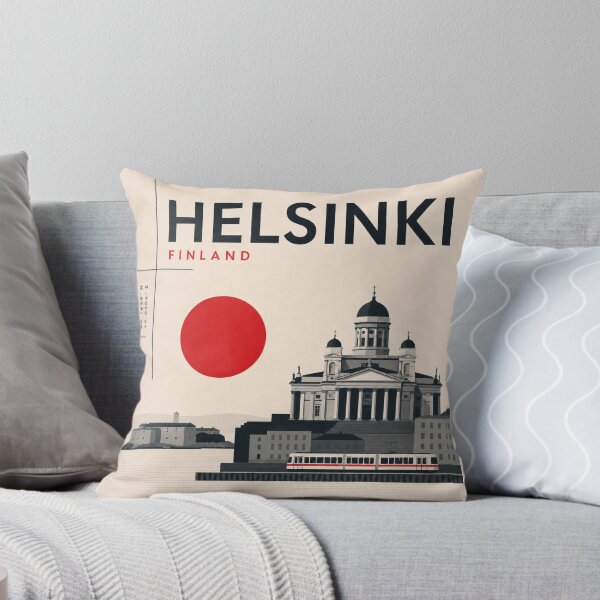 Item preview, Helsinki swiss style poster designed and sold by CMYKStudio.