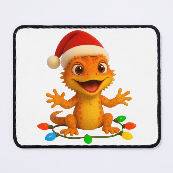 Item preview, Christmas Agama Lizard designed and sold by Sillytoe.