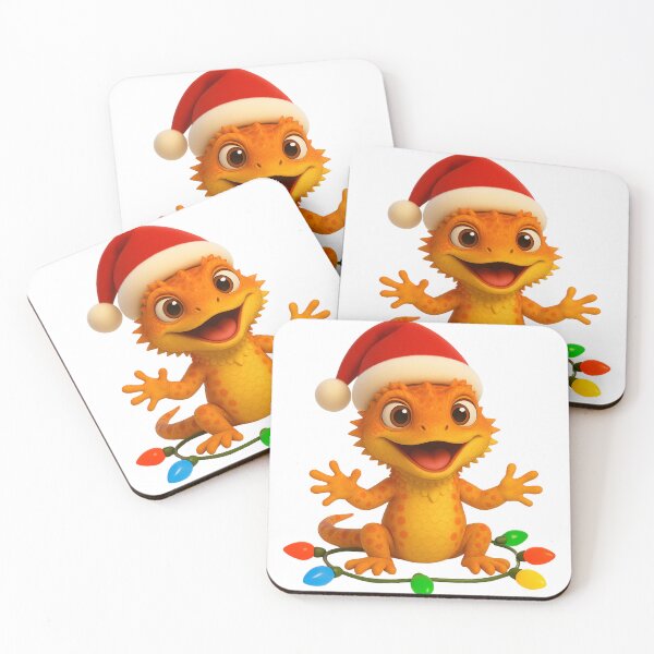 Item preview, Christmas Agama Lizard designed and sold by Sillytoe.