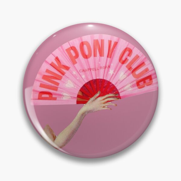 Item preview, Vintage pink pony club fan chappell roan designed and sold by ellmoswrld.