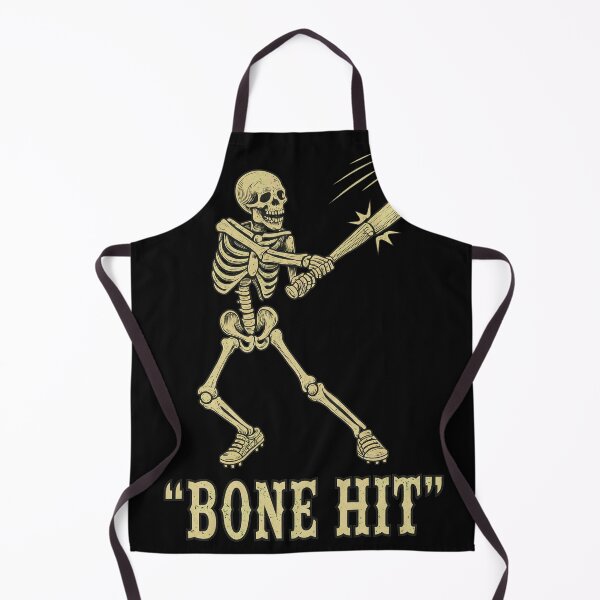 Item preview, Bone Hit Skeleton Baseball Player Vintage Art designed and sold by BlossomieStore.