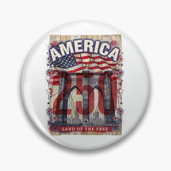 Item preview, America 250 New York City Semiquincentennial 1776 - 2026 Vintage Flag Skyline v7 designed and sold by DarylWelsh2024.