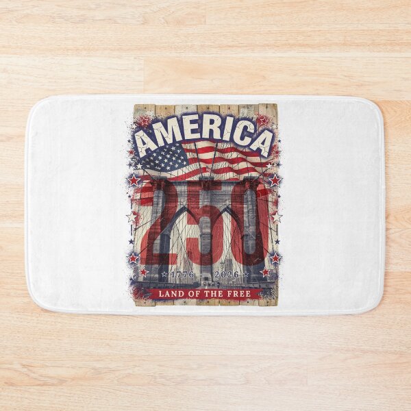 Item preview, America 250 New York City Semiquincentennial 1776 - 2026 Vintage Flag Skyline v7 designed and sold by DarylWelsh2024.