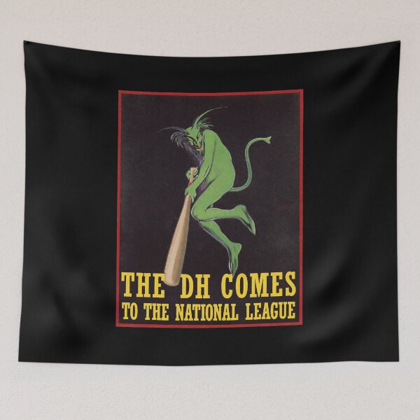 Item preview, The DH Comes To The National League Vintage designed and sold by BlossomieStore.