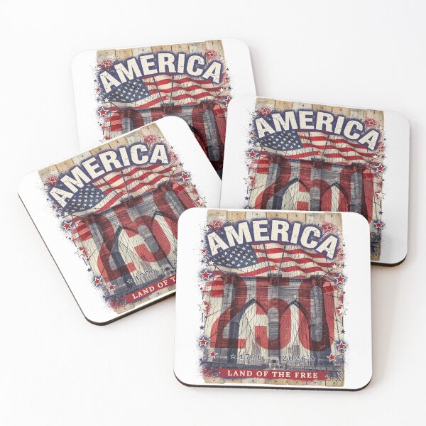 Item preview, America 250 New York City Semiquincentennial 1776 - 2026 Vintage Flag Skyline v7 designed and sold by DarylWelsh2024.