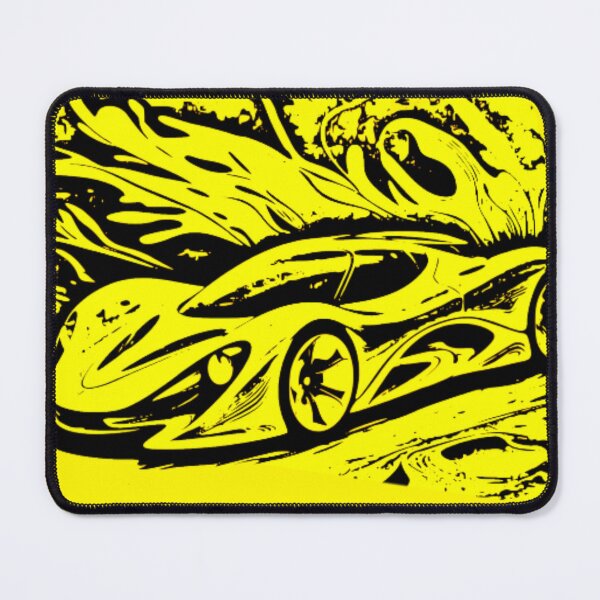 Item preview, Vibrant Abstract Hypercar Ink Splatter Monochrome Concept Art designed and sold by Nexus Space.
