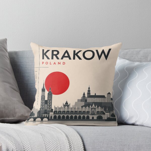 Item preview, Krakow swiss style poster designed and sold by CMYKStudio.