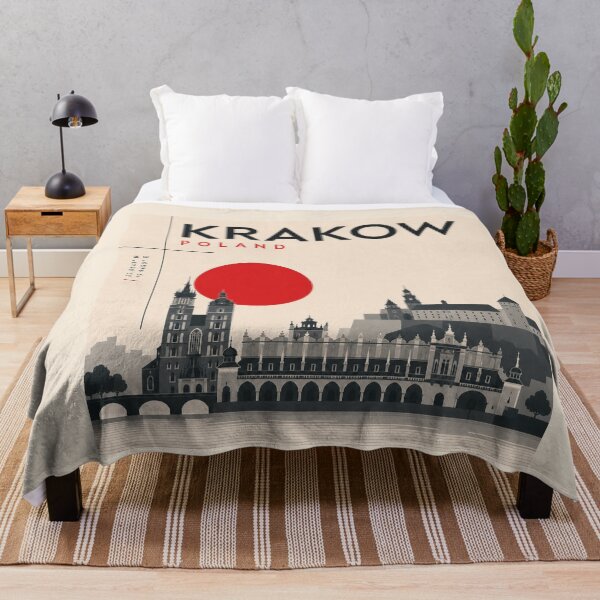 Item preview, Krakow swiss style poster designed and sold by CMYKStudio.