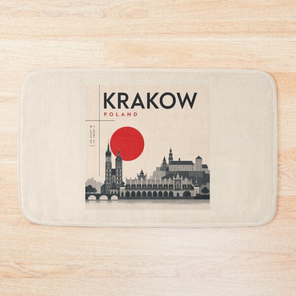 Item preview, Krakow swiss style poster designed and sold by CMYKStudio.