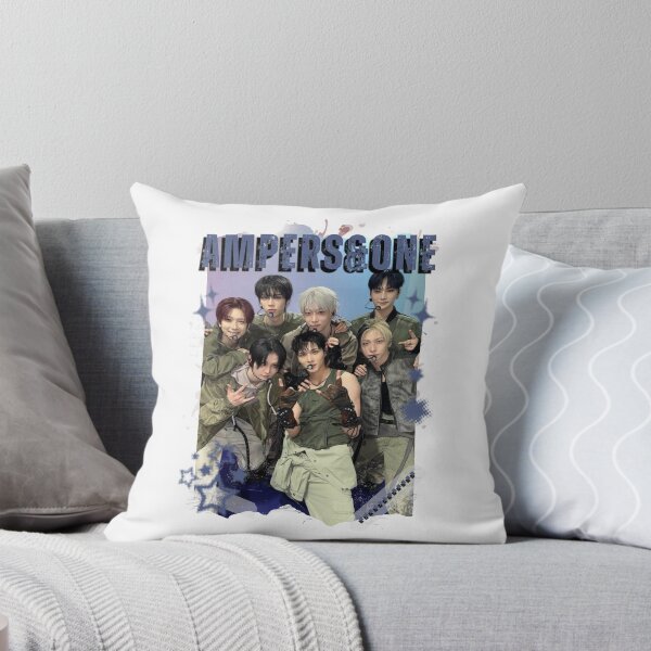 Item preview, AMPERS&ONEe Global KPOP Boy Group Black and White Collage Digital Art Portrait designed and sold by AJUNICE STUDIO.
