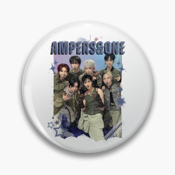 Item preview, AMPERS&ONEe Global KPOP Boy Group Black and White Collage Digital Art Portrait designed and sold by AJUNICE STUDIO.
