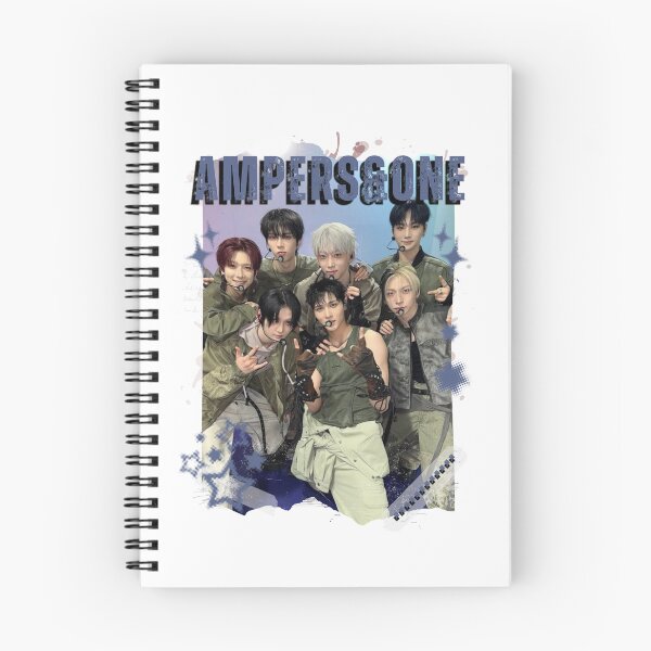 Item preview, AMPERS&ONEe Global KPOP Boy Group Black and White Collage Digital Art Portrait designed and sold by AJUNICE STUDIO.