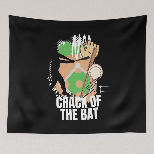 Item preview, Crack of the Bat Baseball Diamond  designed and sold by BlossomieStore.
