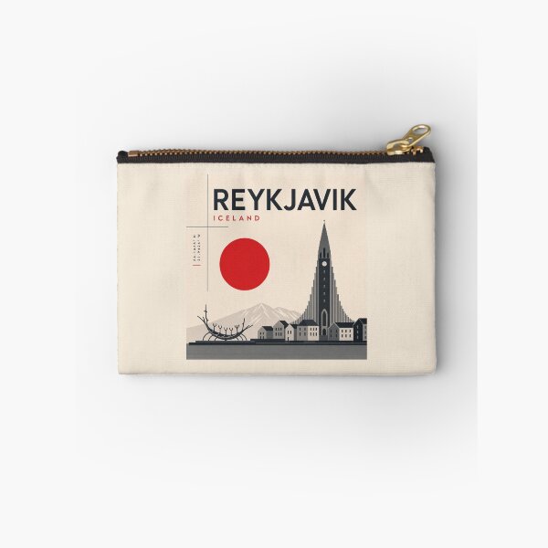 Item preview, Reykjavik swiss style poster designed and sold by CMYKStudio.
