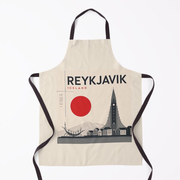 Item preview, Reykjavik swiss style poster designed and sold by CMYKStudio.