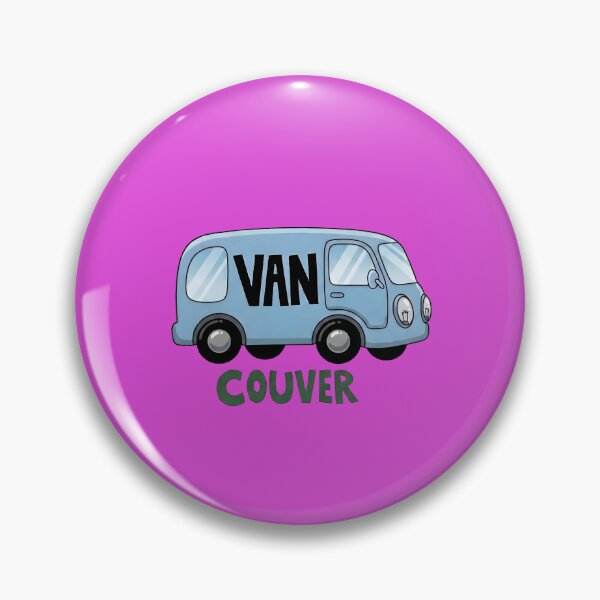 Item preview, Cute Cartoon Vancouver Canada Van Pun designed and sold by Murvel-Ink.