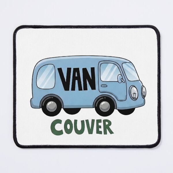 Item preview, Cute Cartoon Vancouver Canada Van Pun designed and sold by Murvel-Ink.