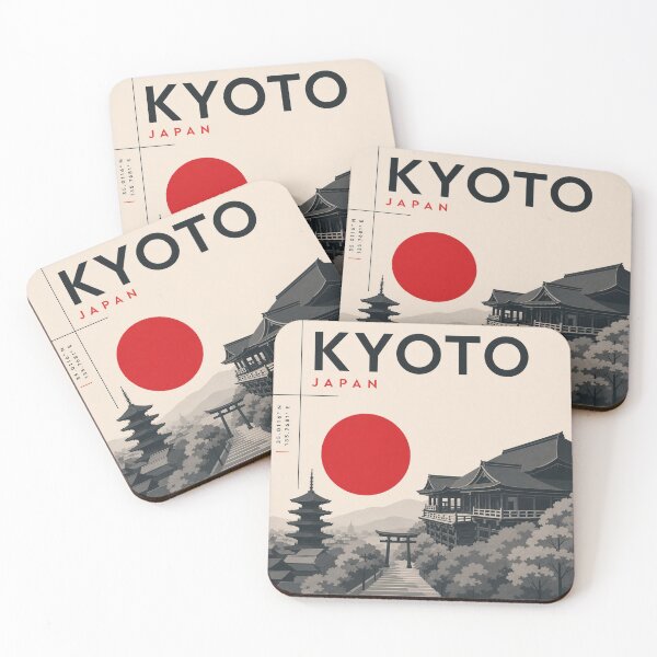 Artikelvorschau, Kyoto-Poster im Schweizer Stil entworfen und verkauft von CMYKStudio.