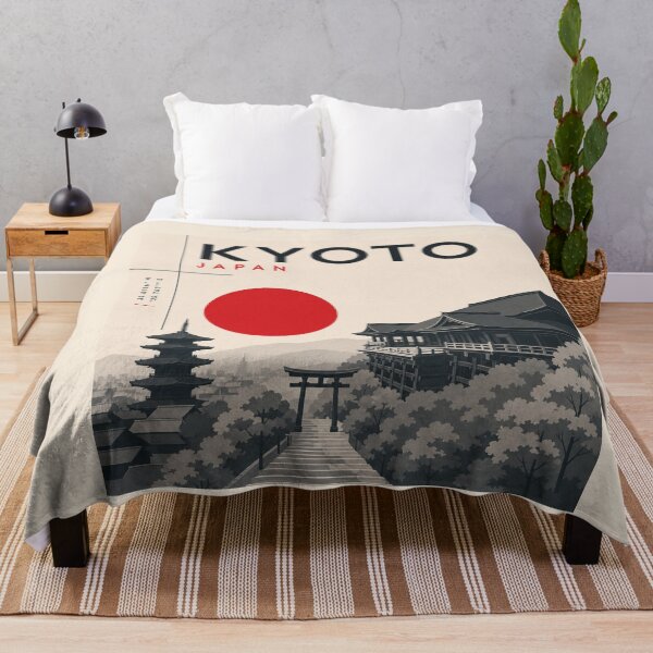 Item preview, Kyoto swiss style poster designed and sold by CMYKStudio.