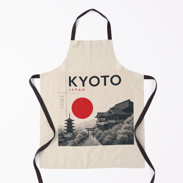 Item preview, Kyoto swiss style poster designed and sold by CMYKStudio.