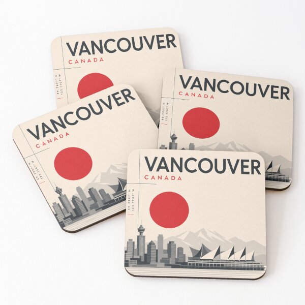 Item preview, Vancouver swiss style poster designed and sold by CMYKStudio.