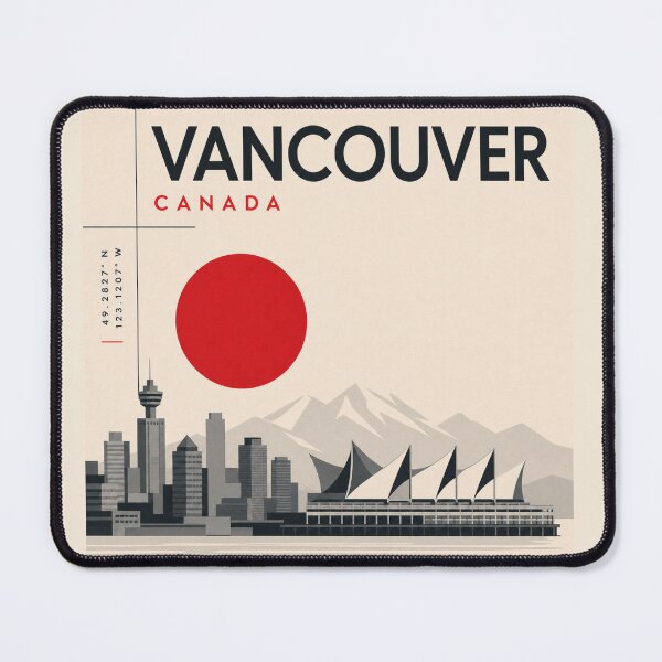 Item preview, Vancouver swiss style poster designed and sold by CMYKStudio.