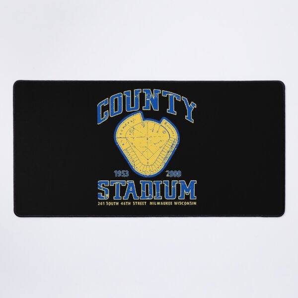 Item preview, Milwaukee County Stadium 1953-2000 Vintage Map designed and sold by WeirdHelgas.